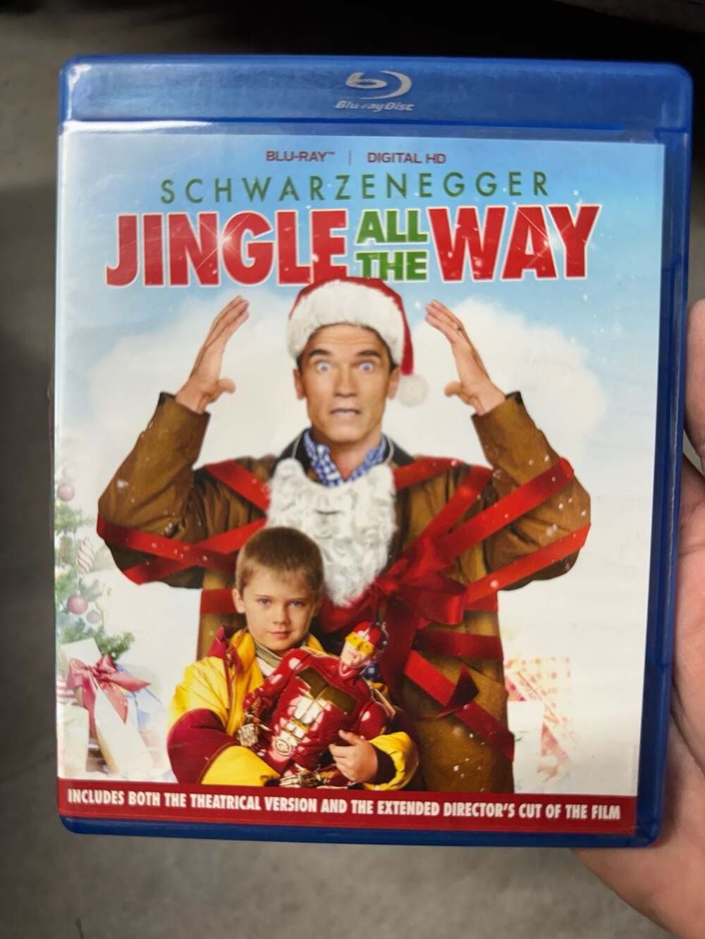 Jingle All the Way Blu-ray (Arnold Schwarzenegger, Theatrical & Extended Directo